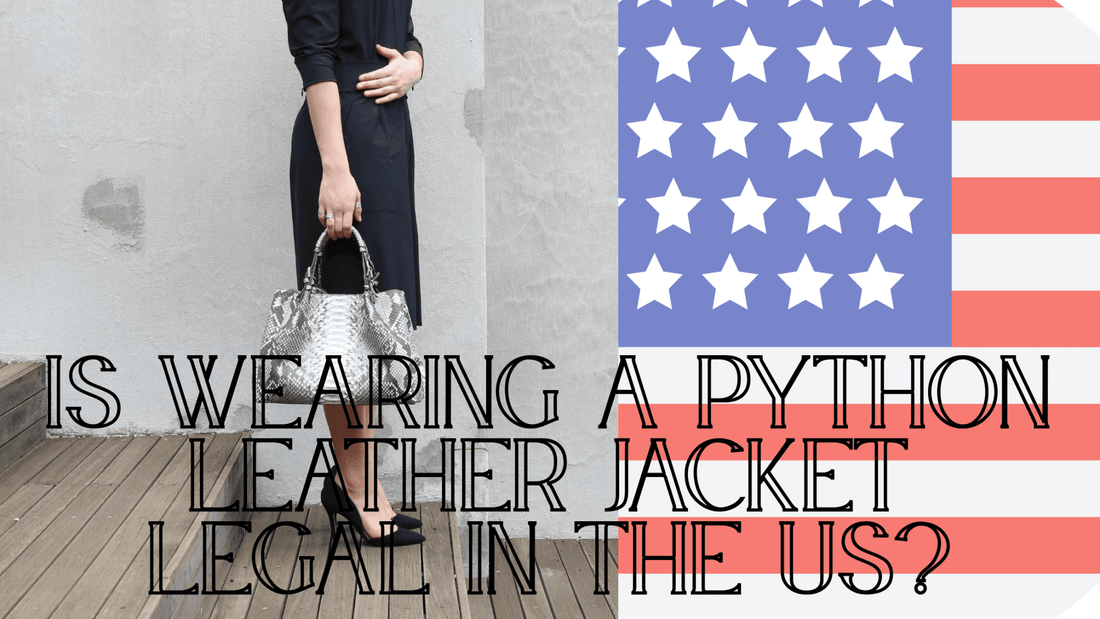 Is Wearing a Python Leather Jacket Legal in the US? - LFM Fashion
