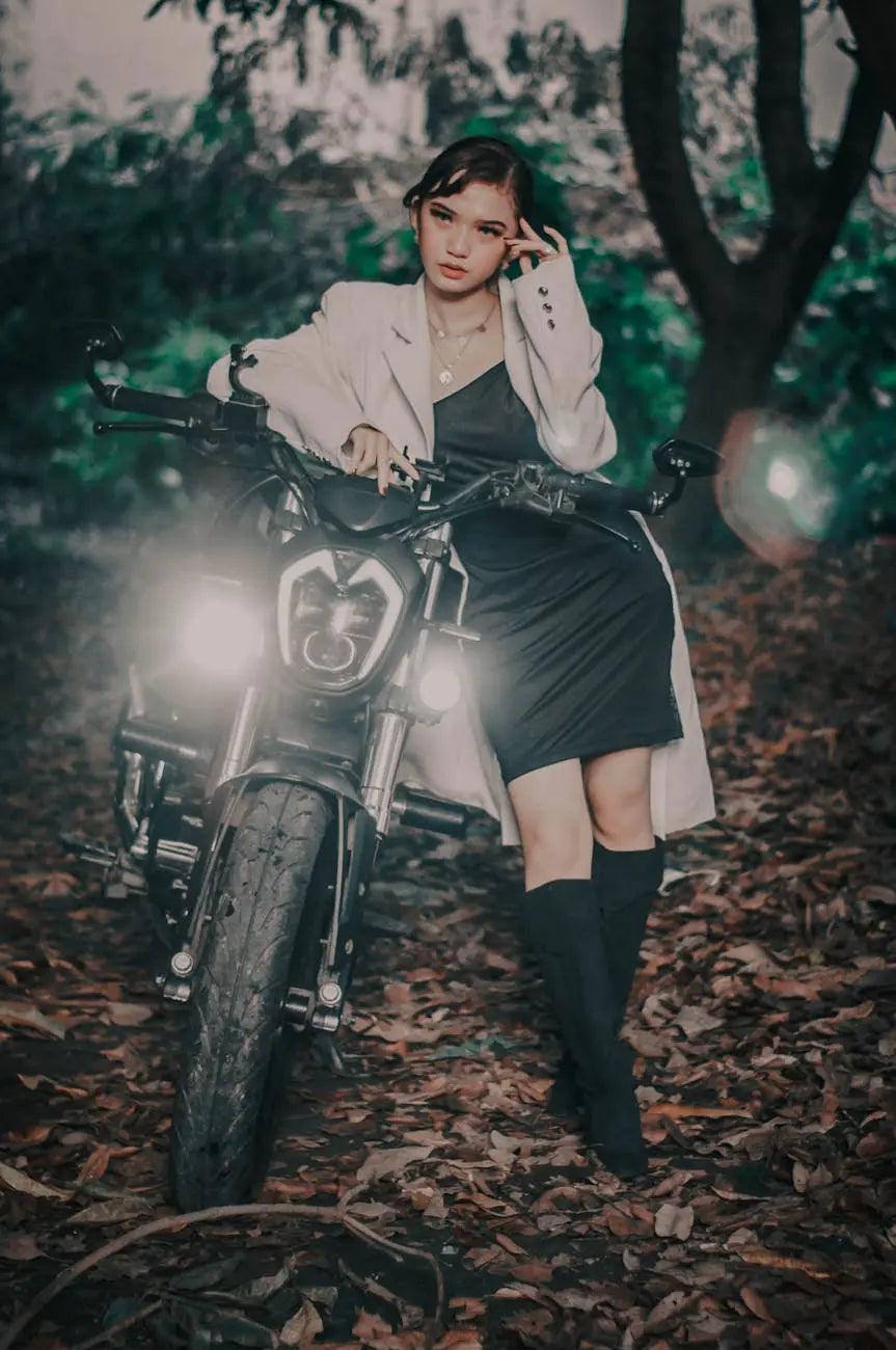 Stay Protected in Fashion: Womens Motorcycle Jacket with Armor Choices - Python Jacket by LFM Fashion