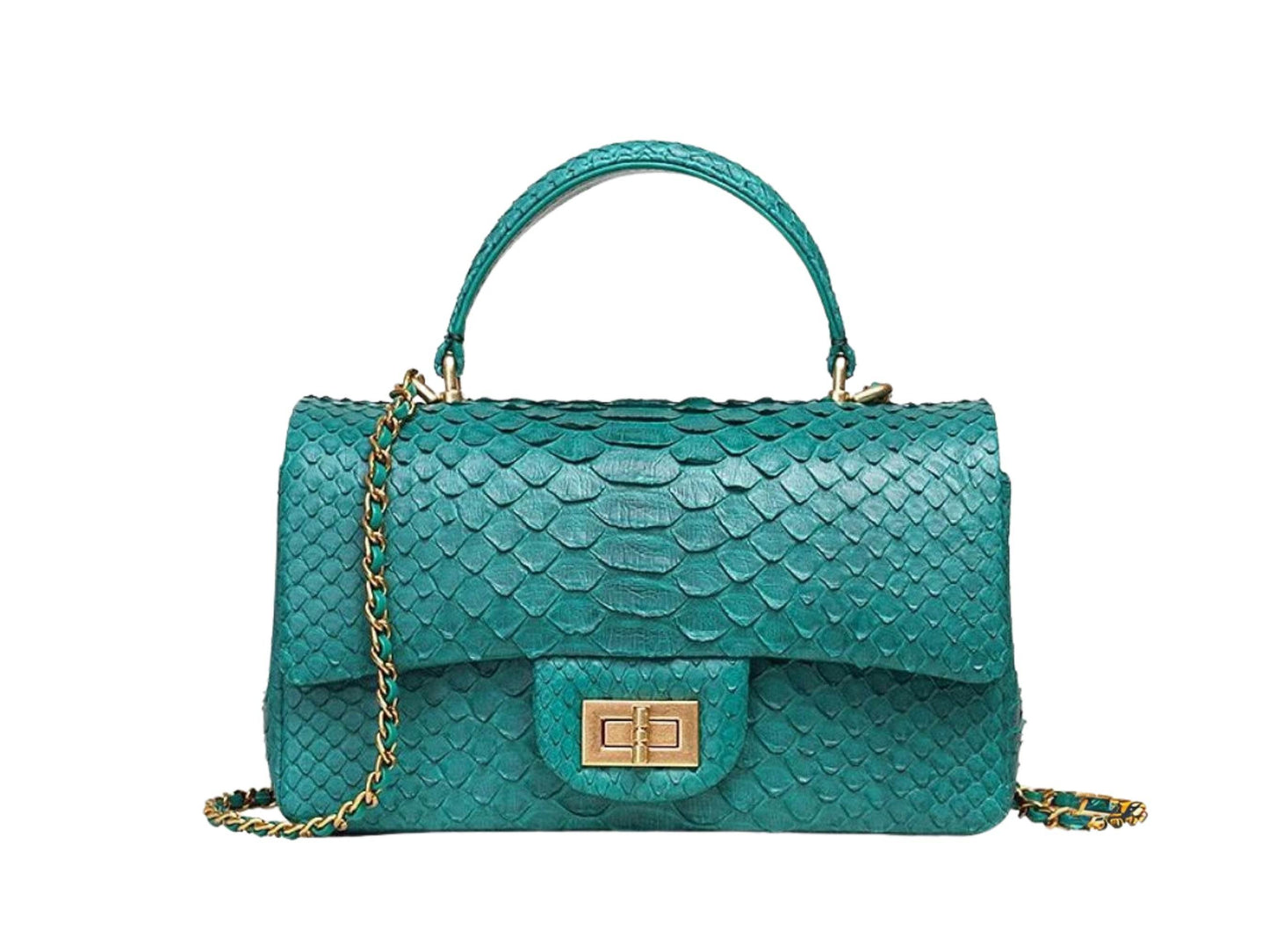 Designer Snakeskin Shoulder Handbags Satchel Purses - LFM Fashion