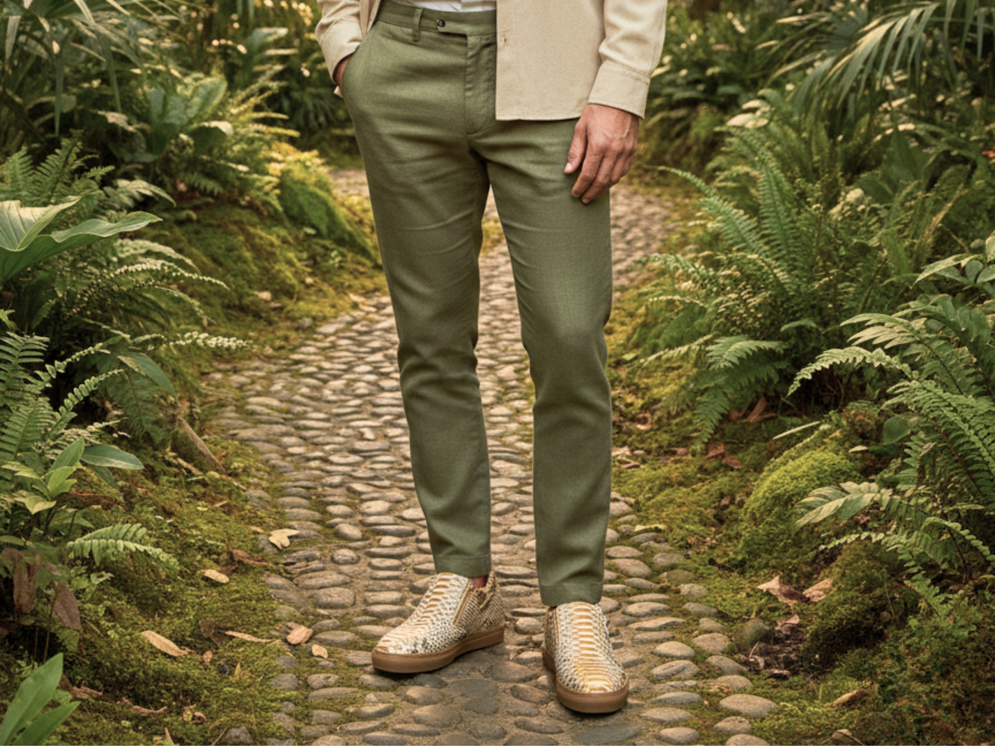 Genuine Python Snakeskin Shoes: Handmade Real Exotic Leather Sneakers