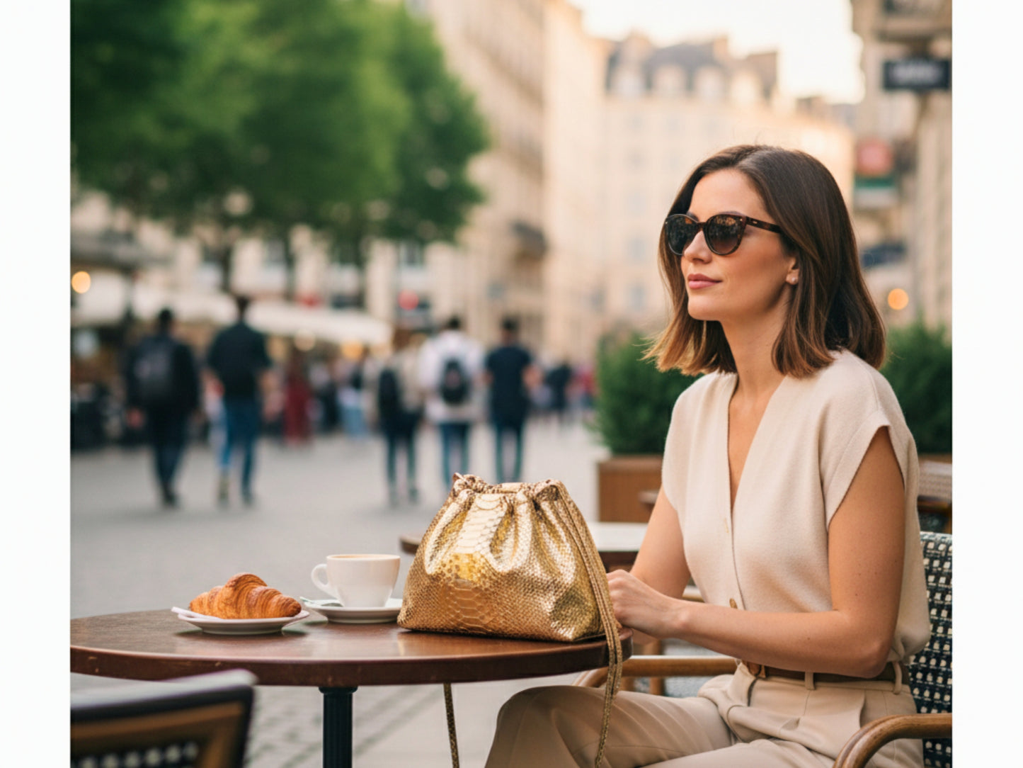 Genuine Python Snakeskin Bag for Women: Handmade Exotic Leather Purse