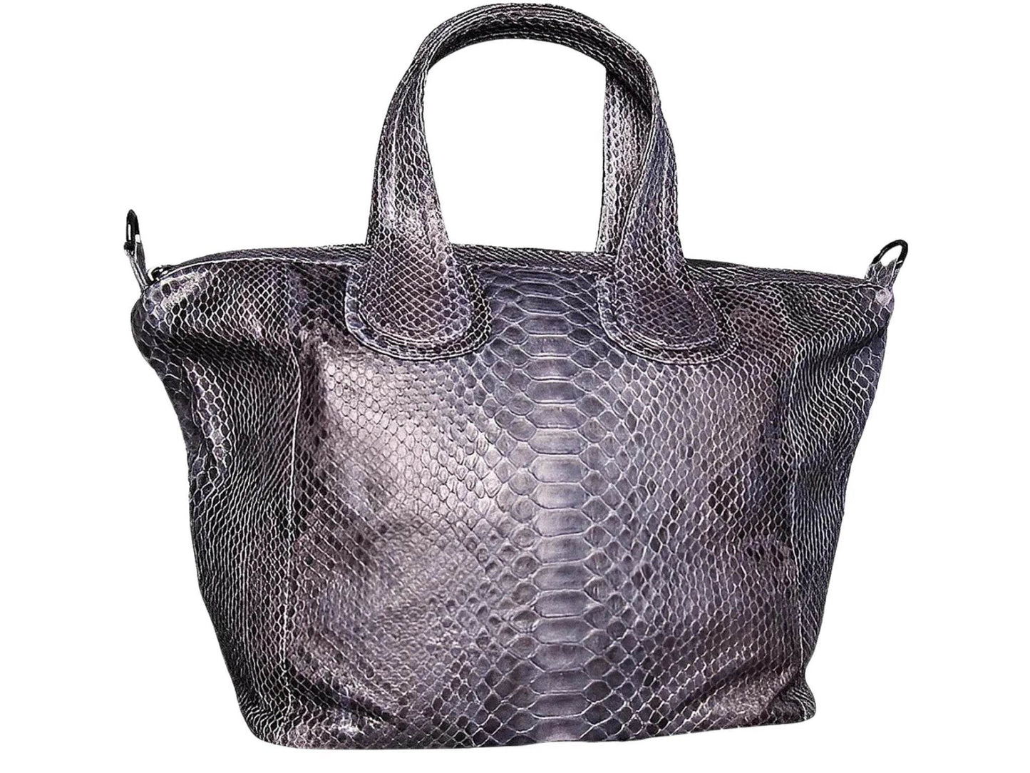 Cute Snakeskin Tote Leather Handbag - LFM Fashion