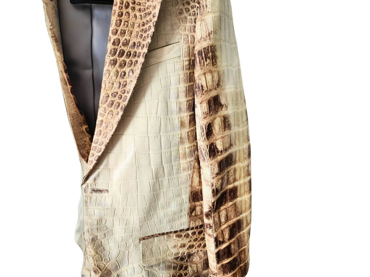 Himalaya Alligator Skin Jacket for Men - LFM Fashion