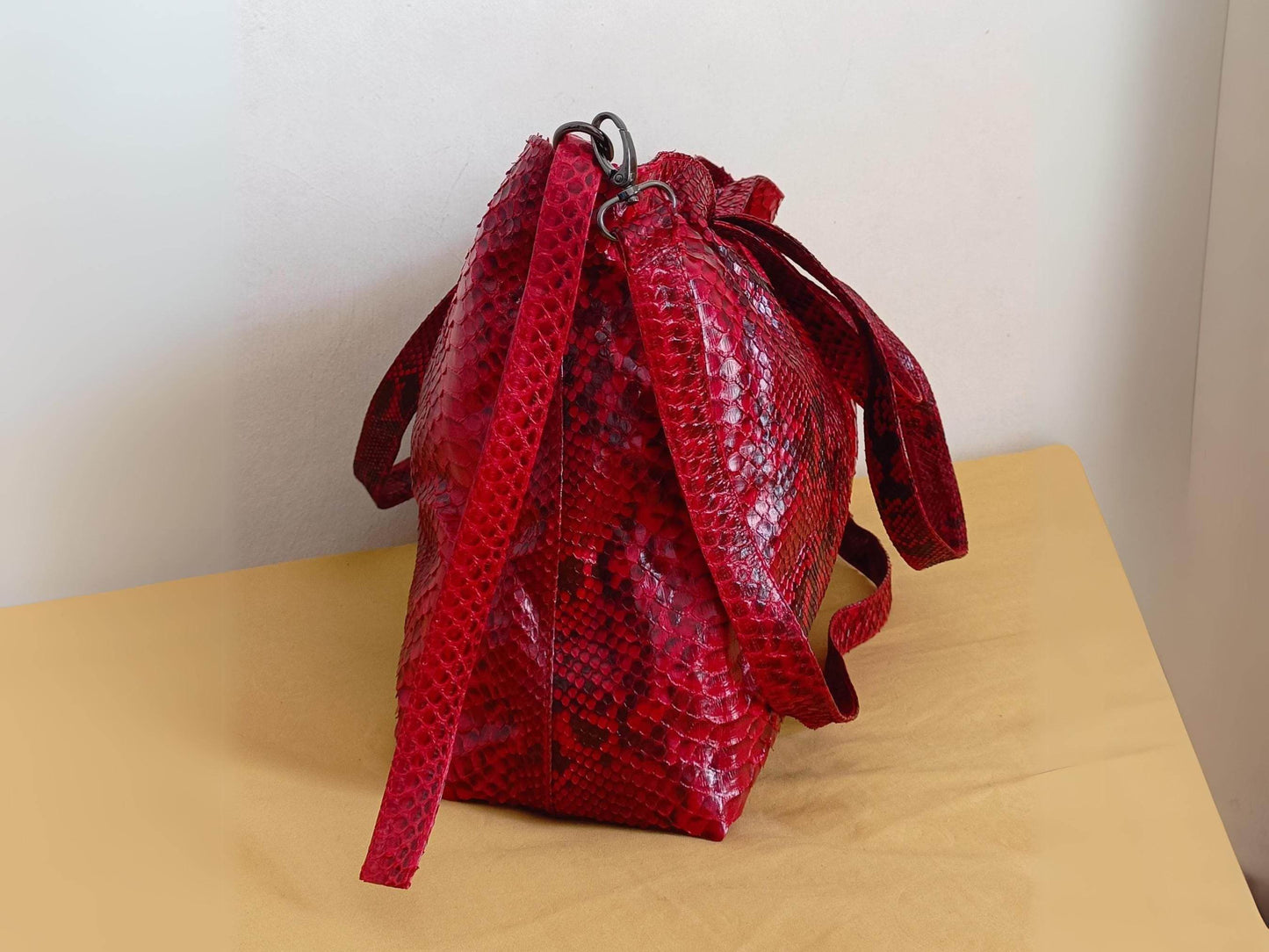 Oversized Snakeskin Totes Bag - LFM Fashion