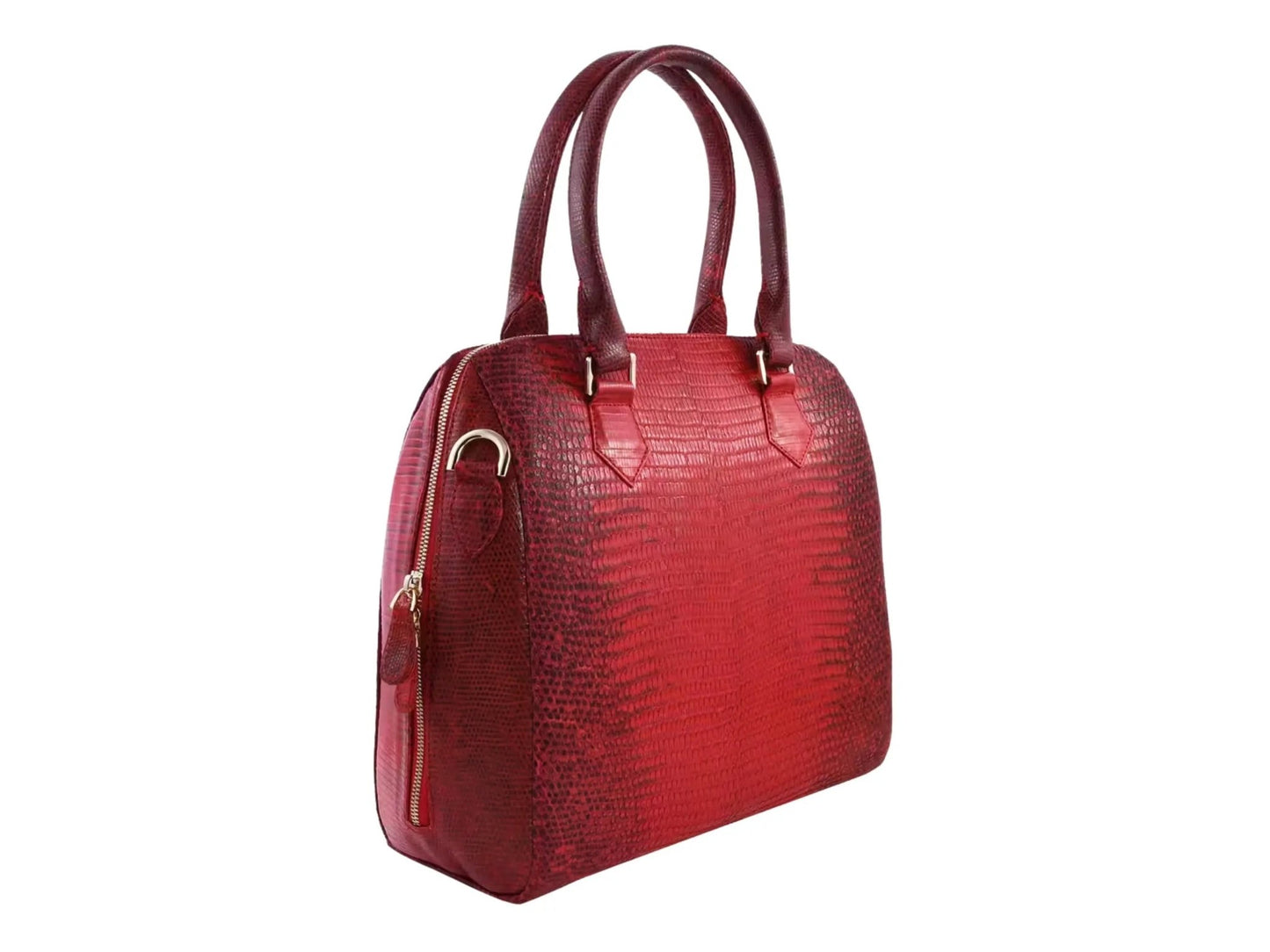Luxury Lizard Skin Bag - Python Jacket by LFM Fashion