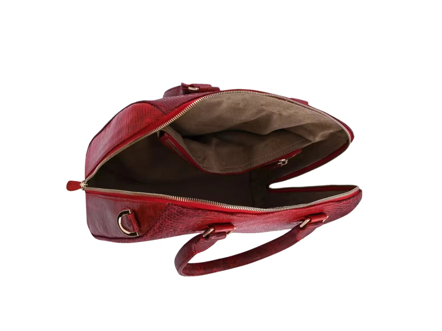 Luxury Lizard Skin Bag - Python Jacket by LFM Fashion