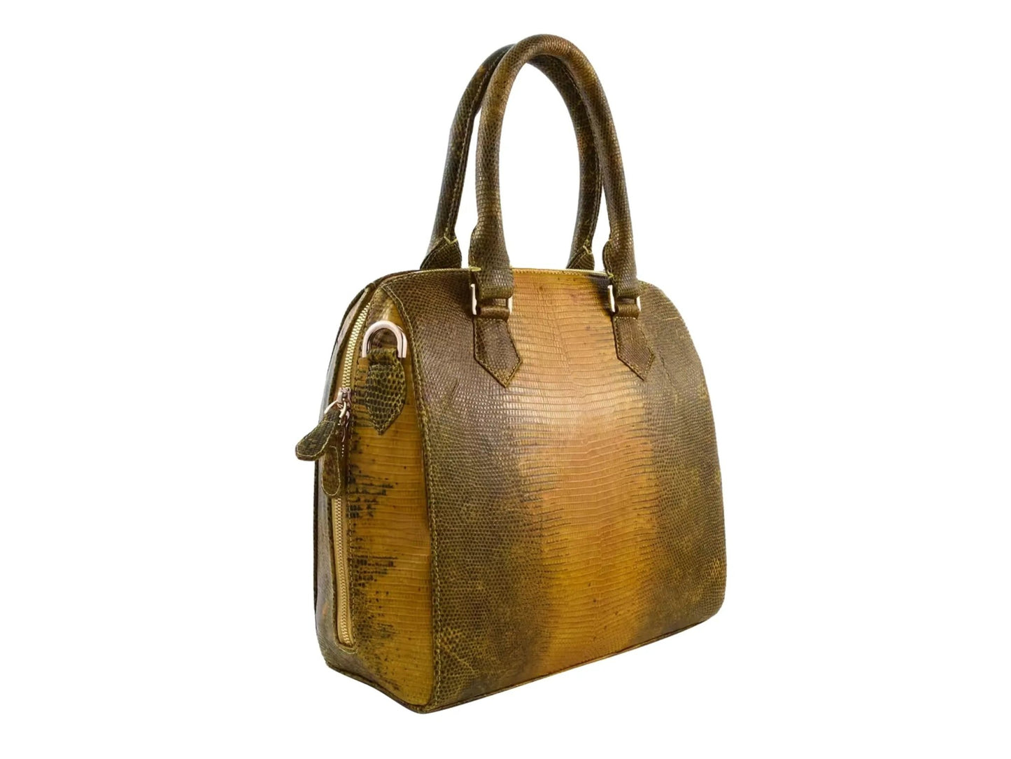 Luxury Lizard Skin Bag - Python Jacket by LFM Fashion