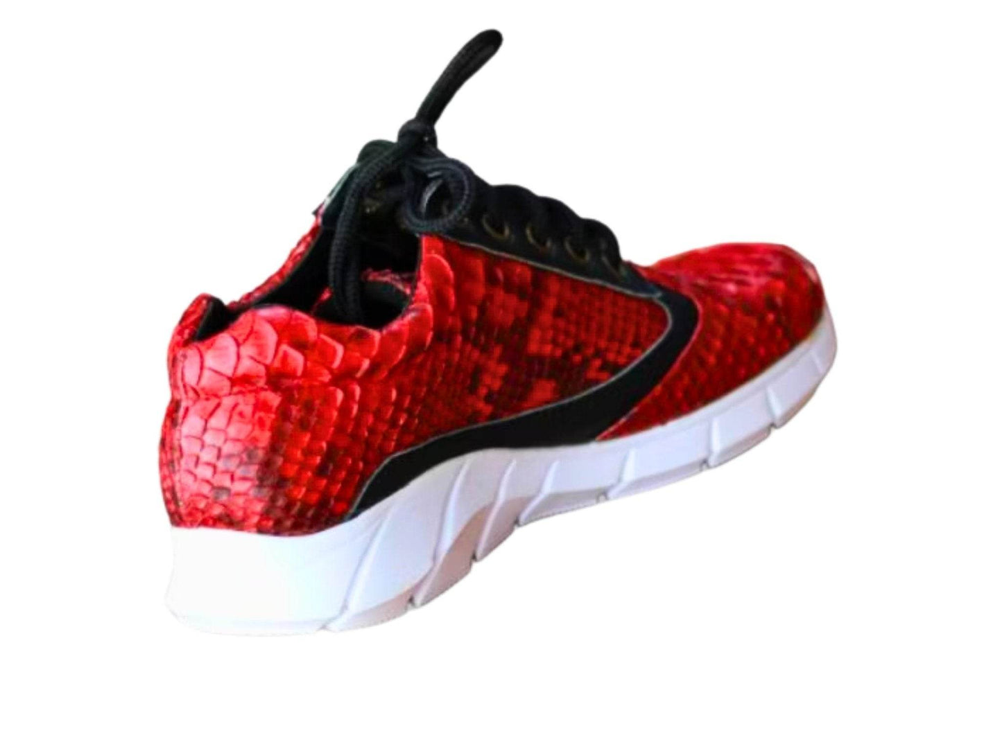 Premium Snakeskin Sneakers - LFM Fashion