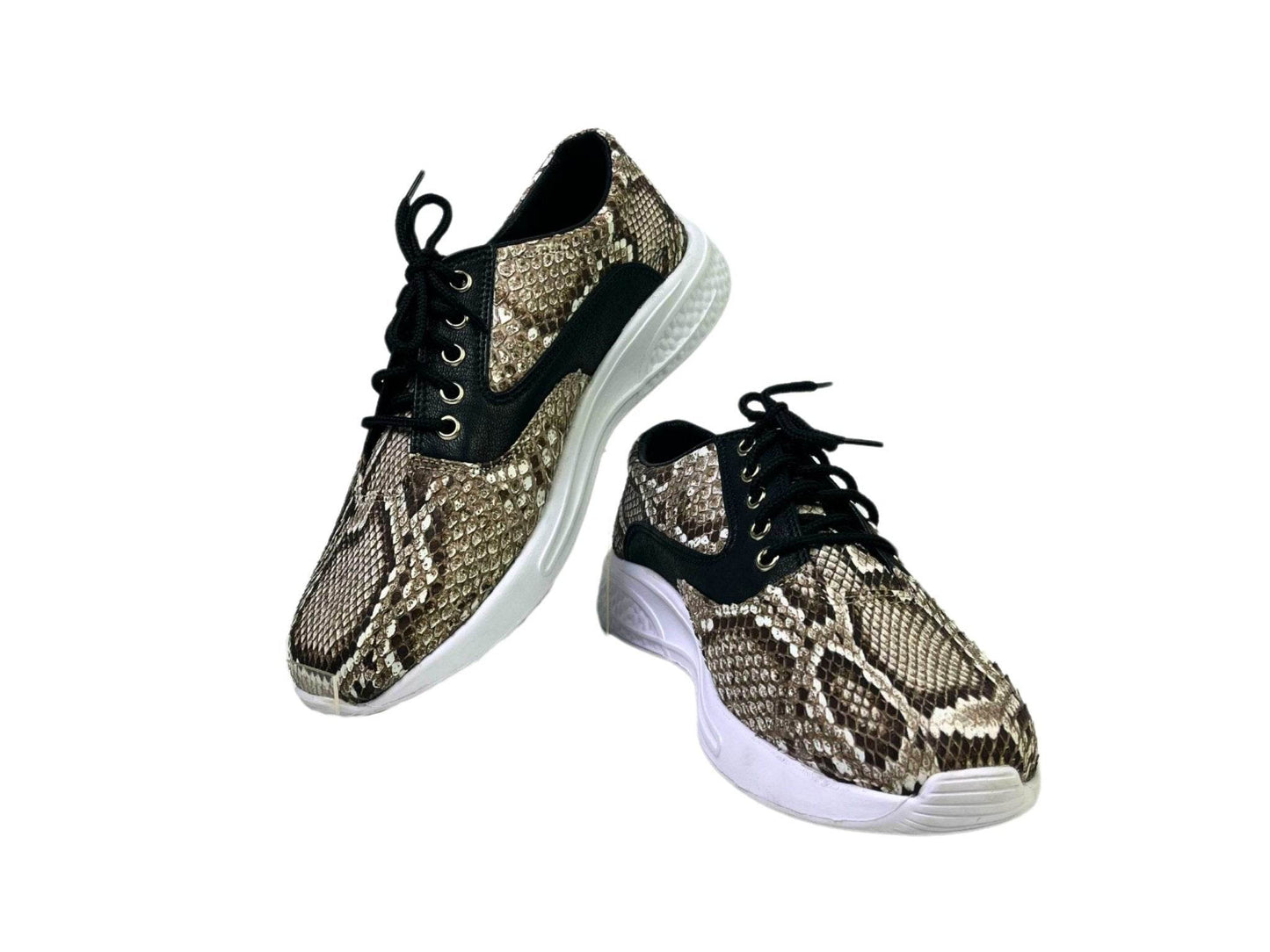 Premium Snakeskin Sneakers - LFM Fashion