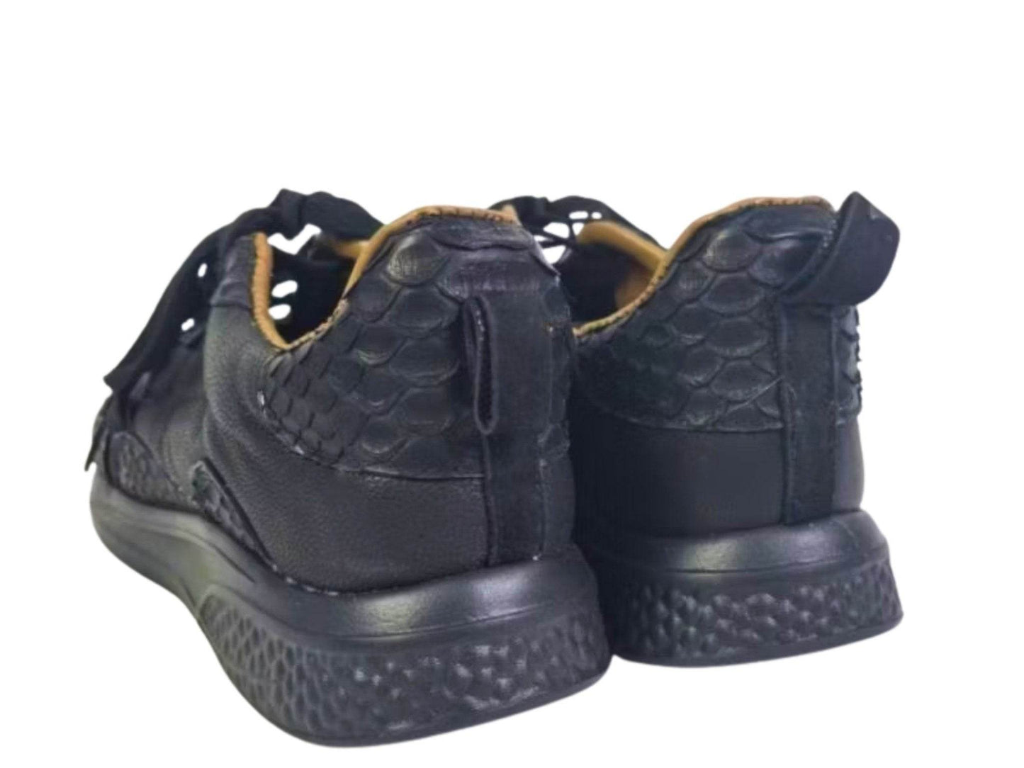 Premium Snakeskin Sneakers - LFM Fashion