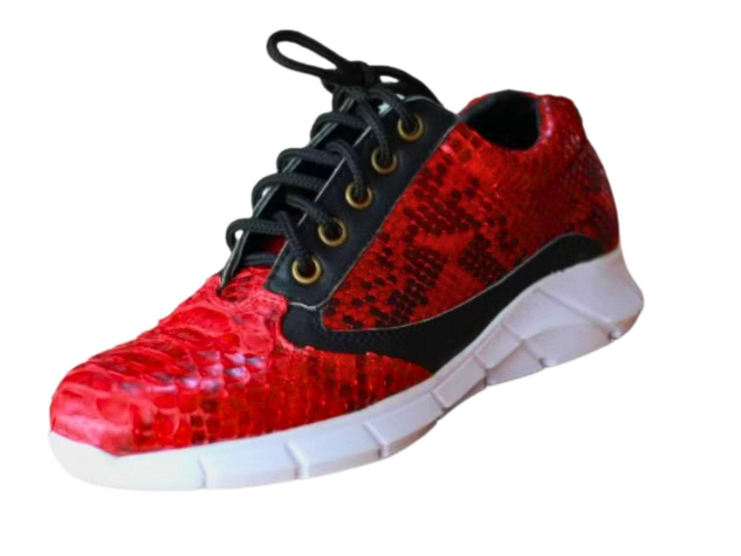 Premium Snakeskin Sneakers - LFM Fashion