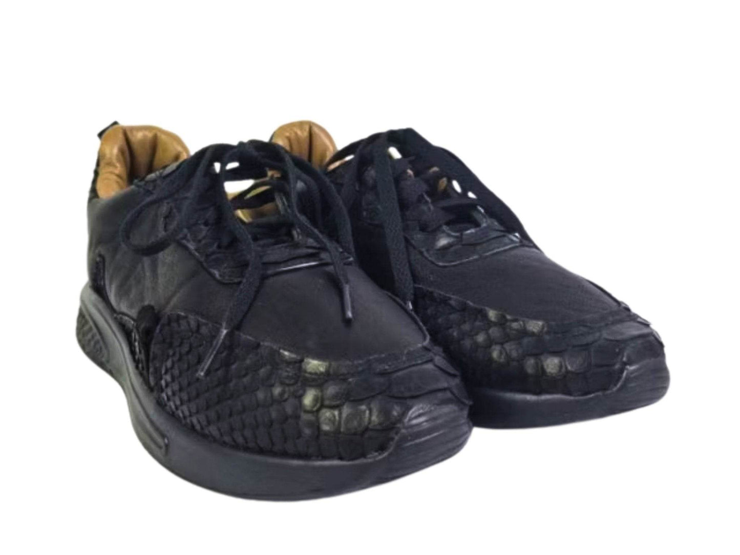 Premium Snakeskin Sneakers - LFM Fashion