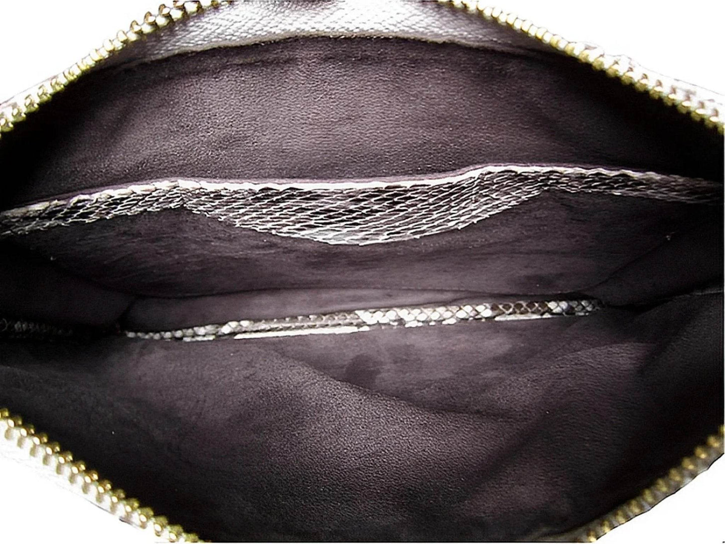 Simple Snakeskin Crossbody Purse - LFM Fashion