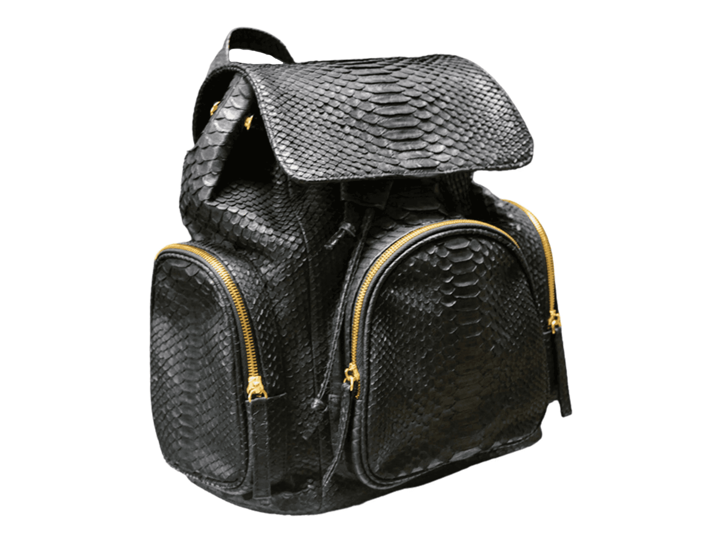 Snakeskin Backpack Purse - LFM Fashion