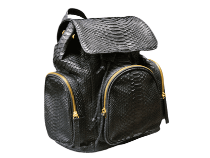 Snakeskin Backpack Purse Python Jacket by LFM Fashion