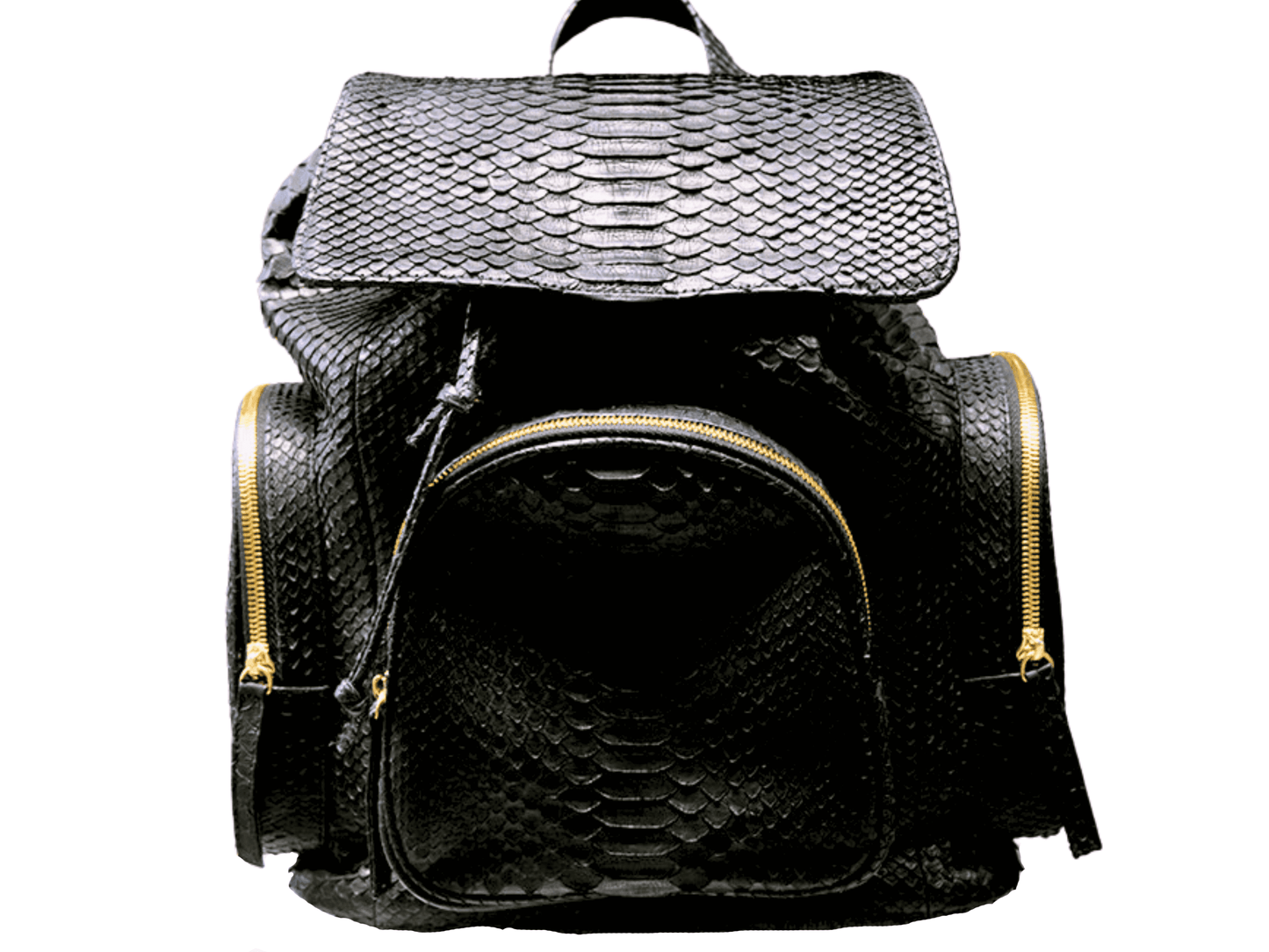 Snakeskin Backpack Purse Python Jacket by LFM Fashion