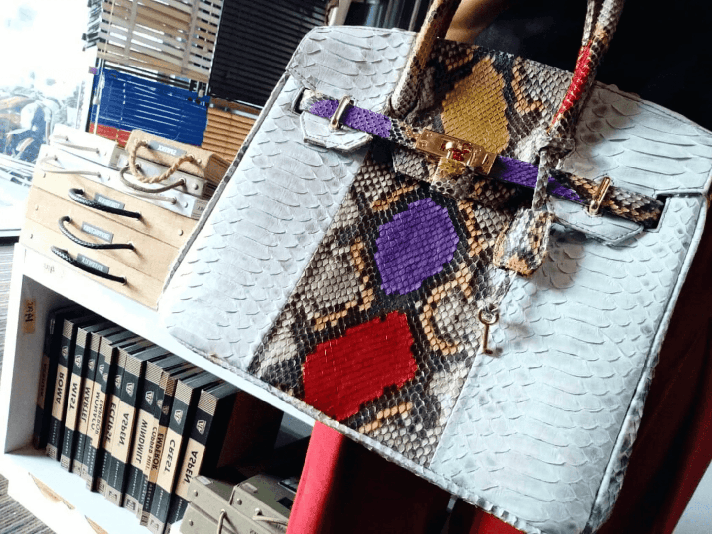 Snakeskin Birkin Bag 30 - LFM Fashion