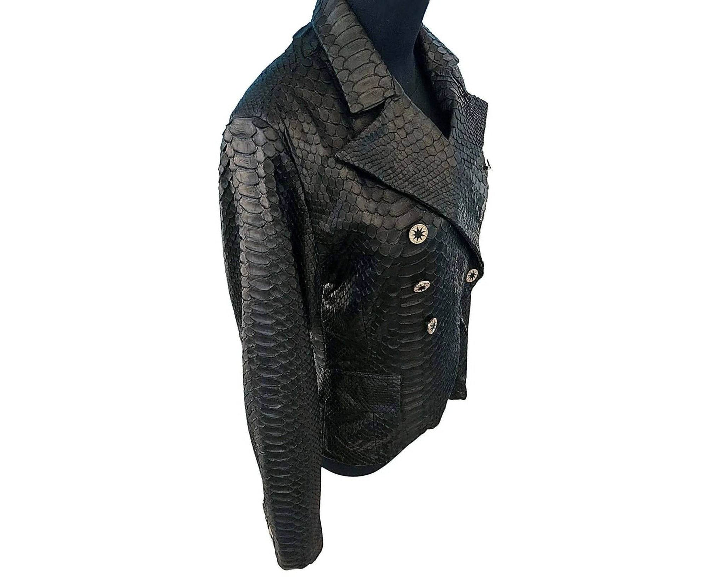 Snakeskin Blazer for Women - LFM Fashion