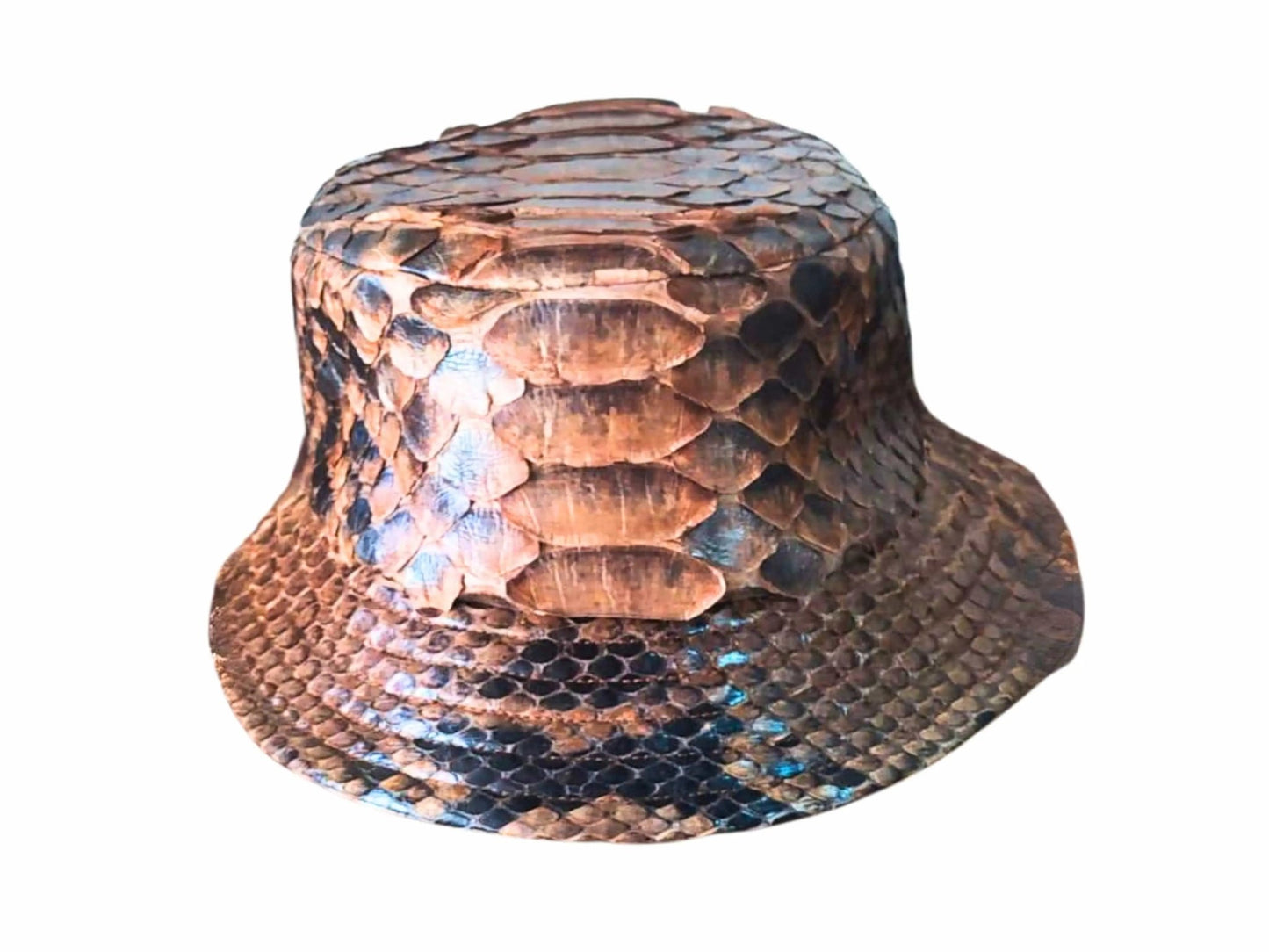Snakeskin Bucket Hat - Python Jacket by LFM Fashion