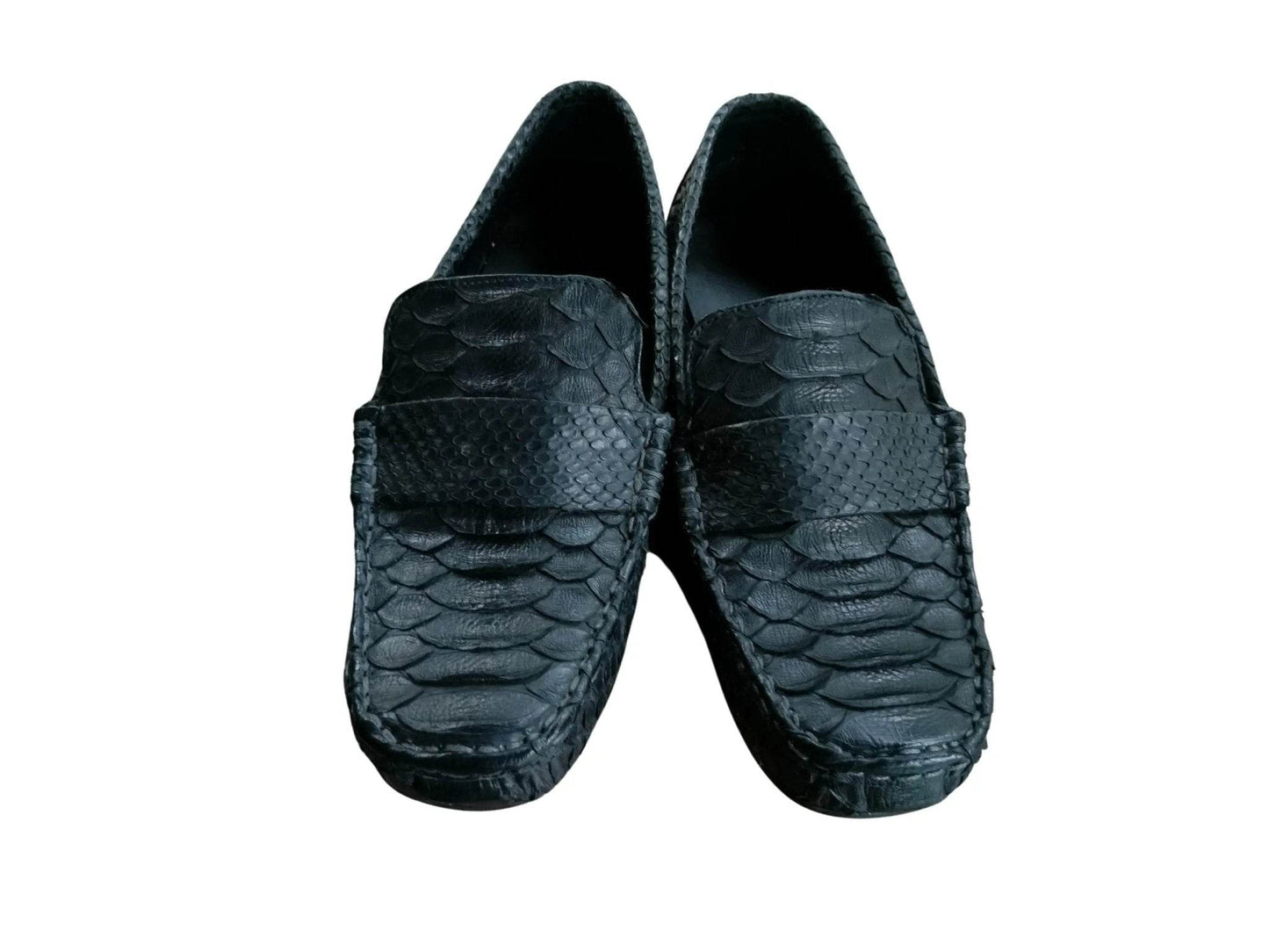 Snakeskin Casual Loafers - LFM Fashion