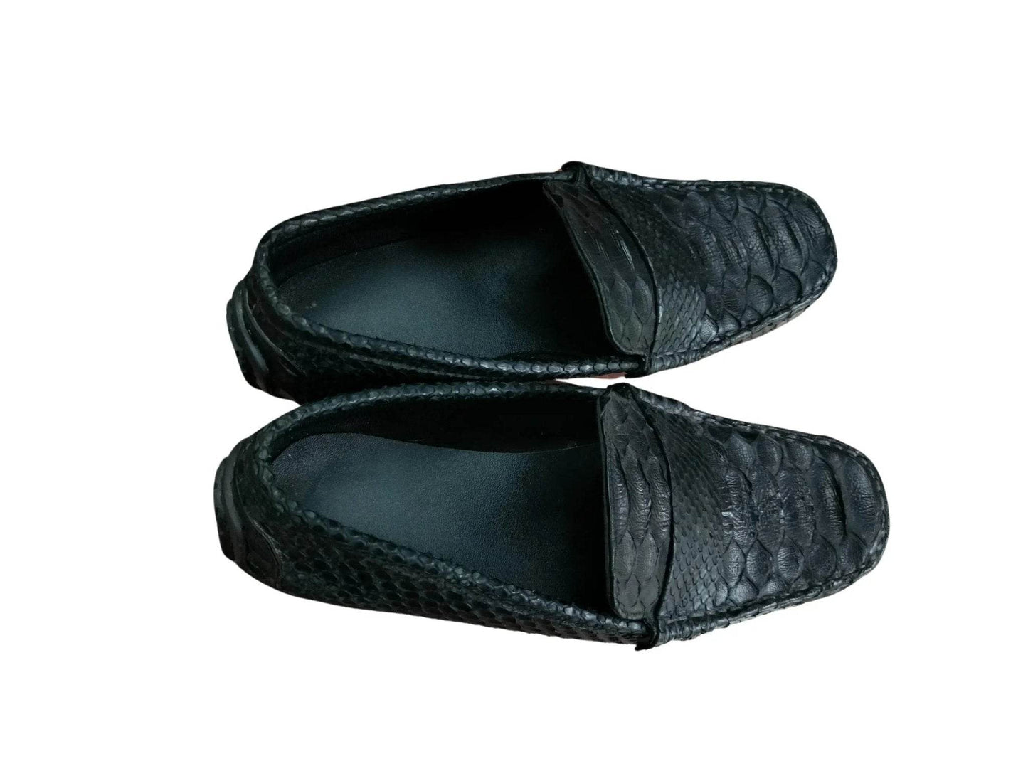 Snakeskin Casual Loafers - LFM Fashion