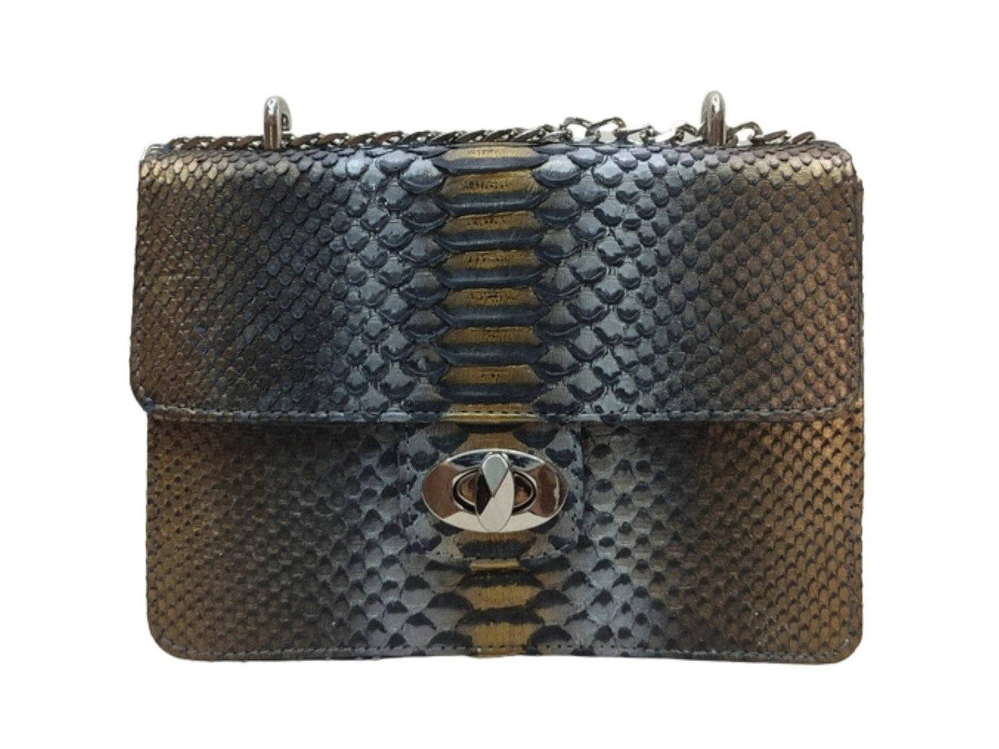 Snakeskin Evening Handbag for Women - LFM Fashion