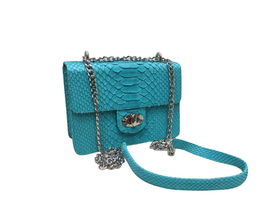 Python Bags Snakeskin Evening Handbag for Women Python Jacket by LFM Fashion