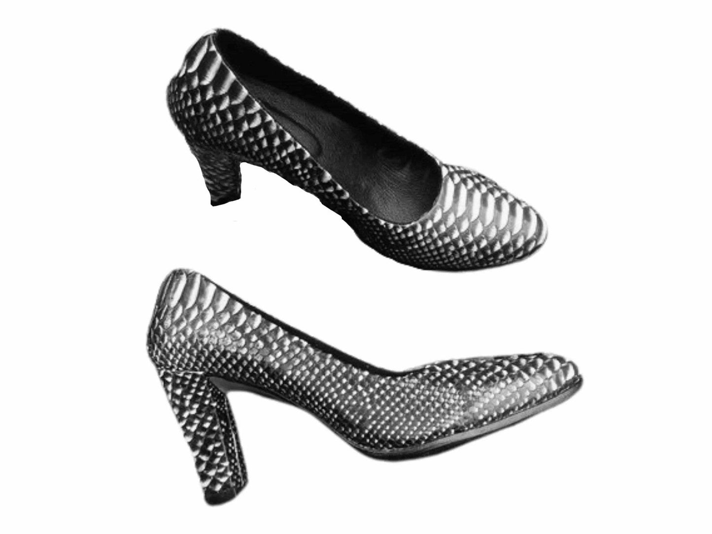 Snakeskin Heels Shoes - LFM Fashion