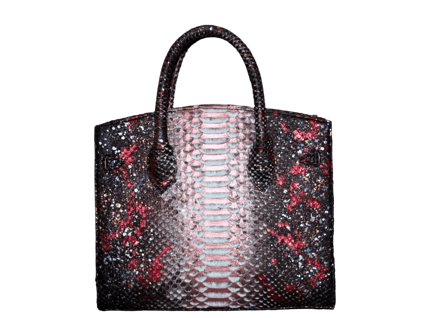 Snakeskin Kelly Bag 28 - Python Jacket by LFM Fashion