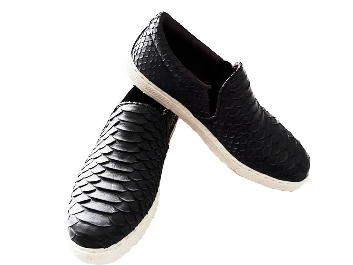 Snakeskin Loafers for Men - Python Jacket by LFM Fashion