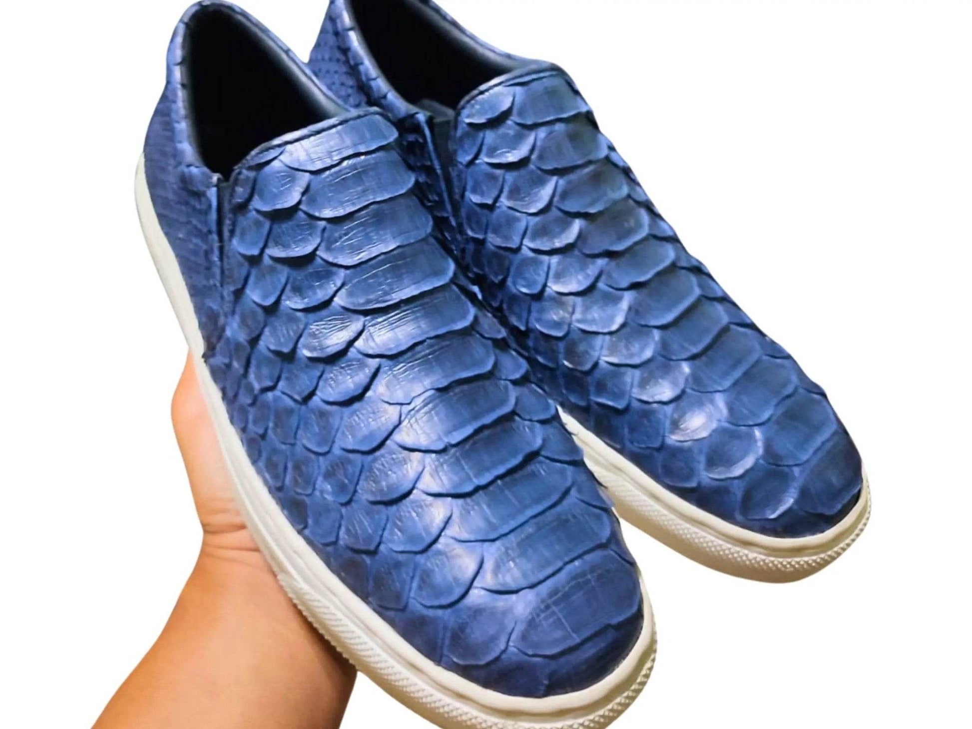 Snakeskin Loafers for Men - LFM Fashion