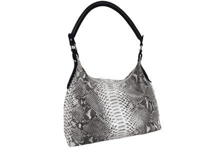 Snakeskin Shoulder Bag Python Jacket by LFM Fashion