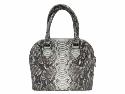Laptop Bags Snakeskin Tote Laptop Bag,Trendy Work Bag,Fashionable Carryall Gray Python Jacket by LFM Fashion
