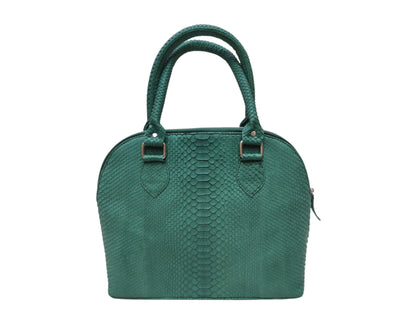 Laptop Bags Snakeskin Tote Laptop Bag,Trendy Work Bag,Fashionable Carryall Grey Teal Python Jacket by LFM Fashion