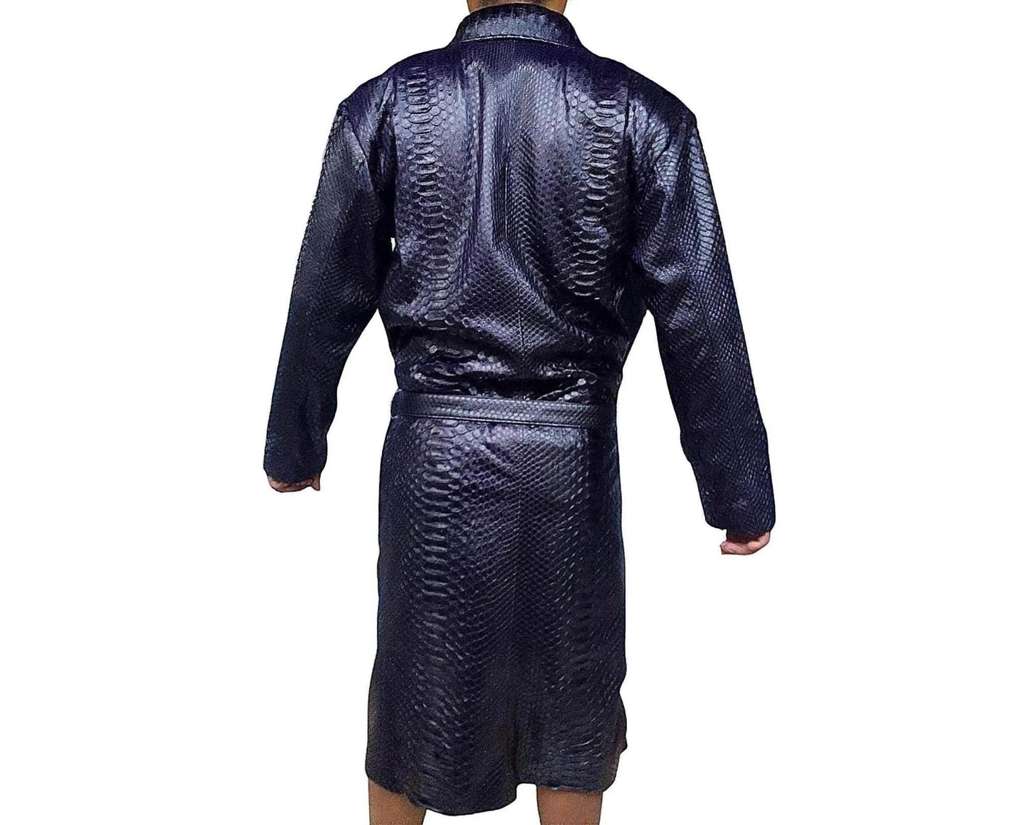 Snakeskin Trench Coats - LFM Fashion