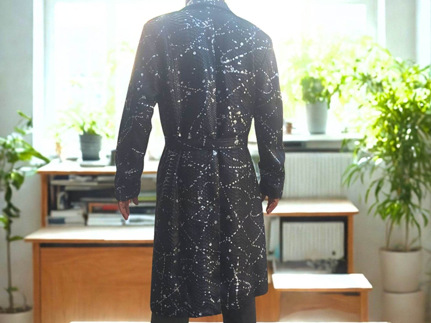 Snakeskin Winter Coat - LFM Fashion