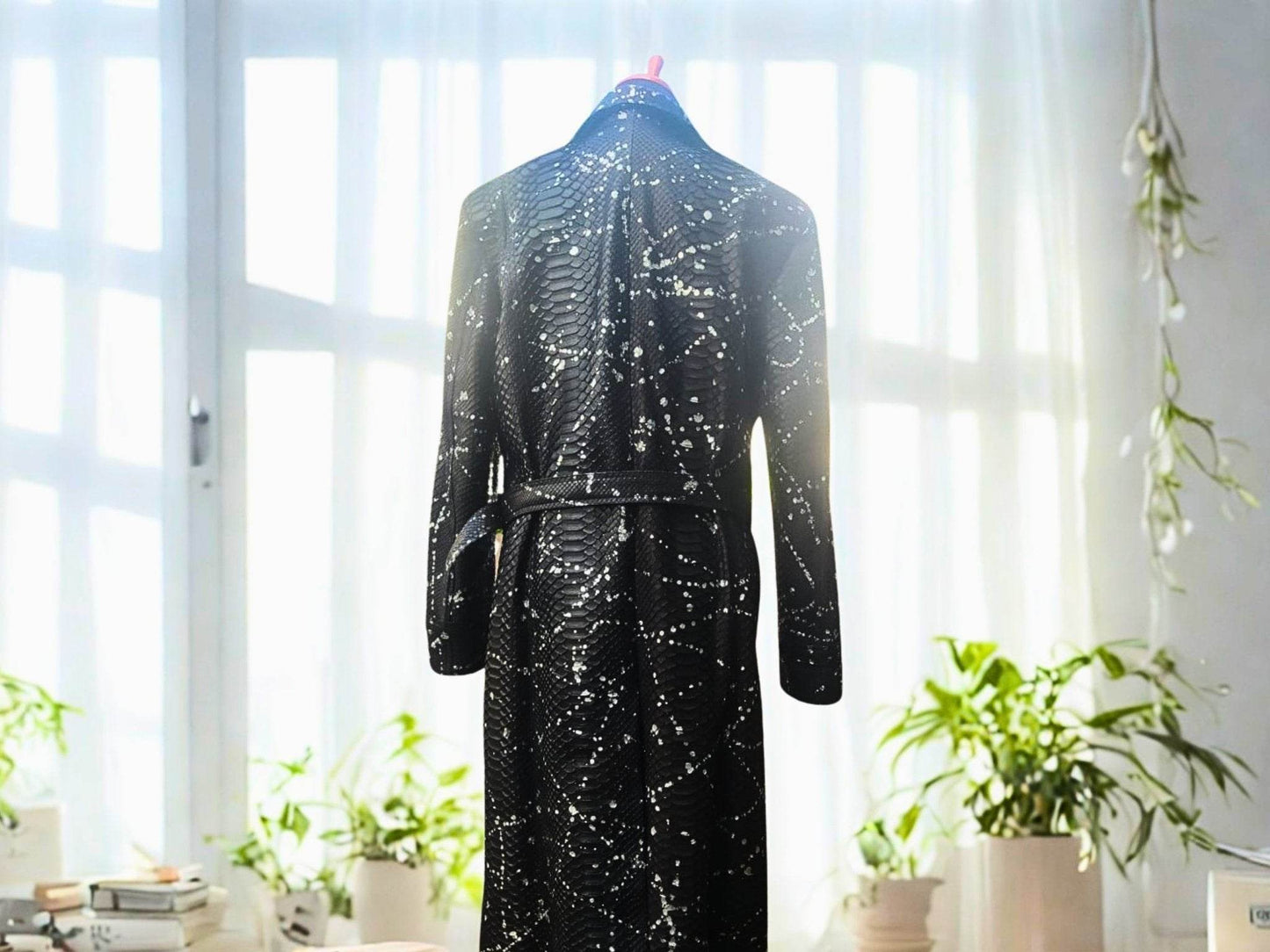 Snakeskin Winter Coat - LFM Fashion