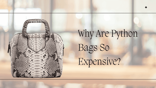 Why Are Python Bags So Expensive? - LFM Fashion