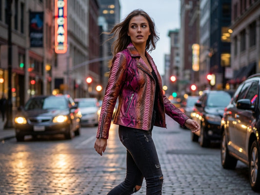 How to Style a Python Snakeskin Jacket for Men