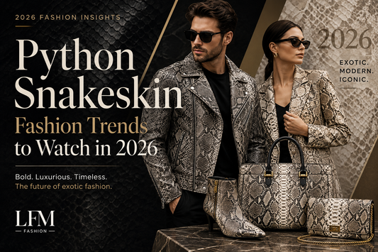 Python Snakeskin Fashion Trends to Watch in 2026