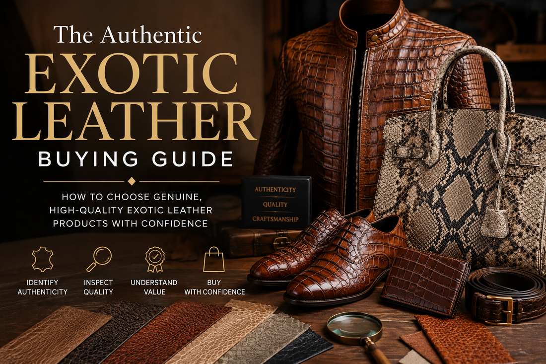 The Authentic Exotic Leather Buying Guide