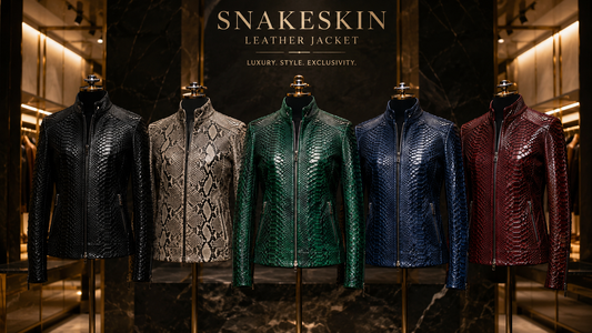 Best Snakeskin Leather Jacket Colors Trending This Year