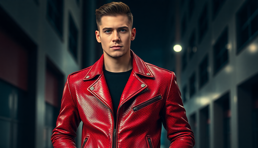 Snakeskin Jacket Mens