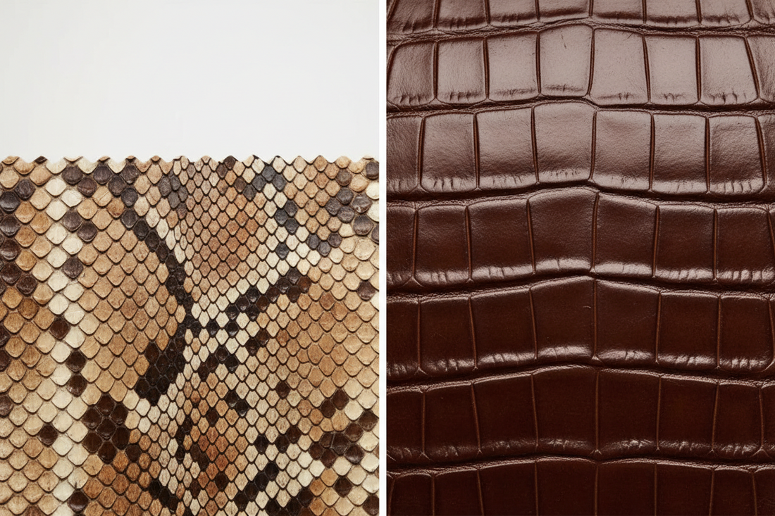 Python Snakeskin vs Crocodile Leather: Which Is Better?