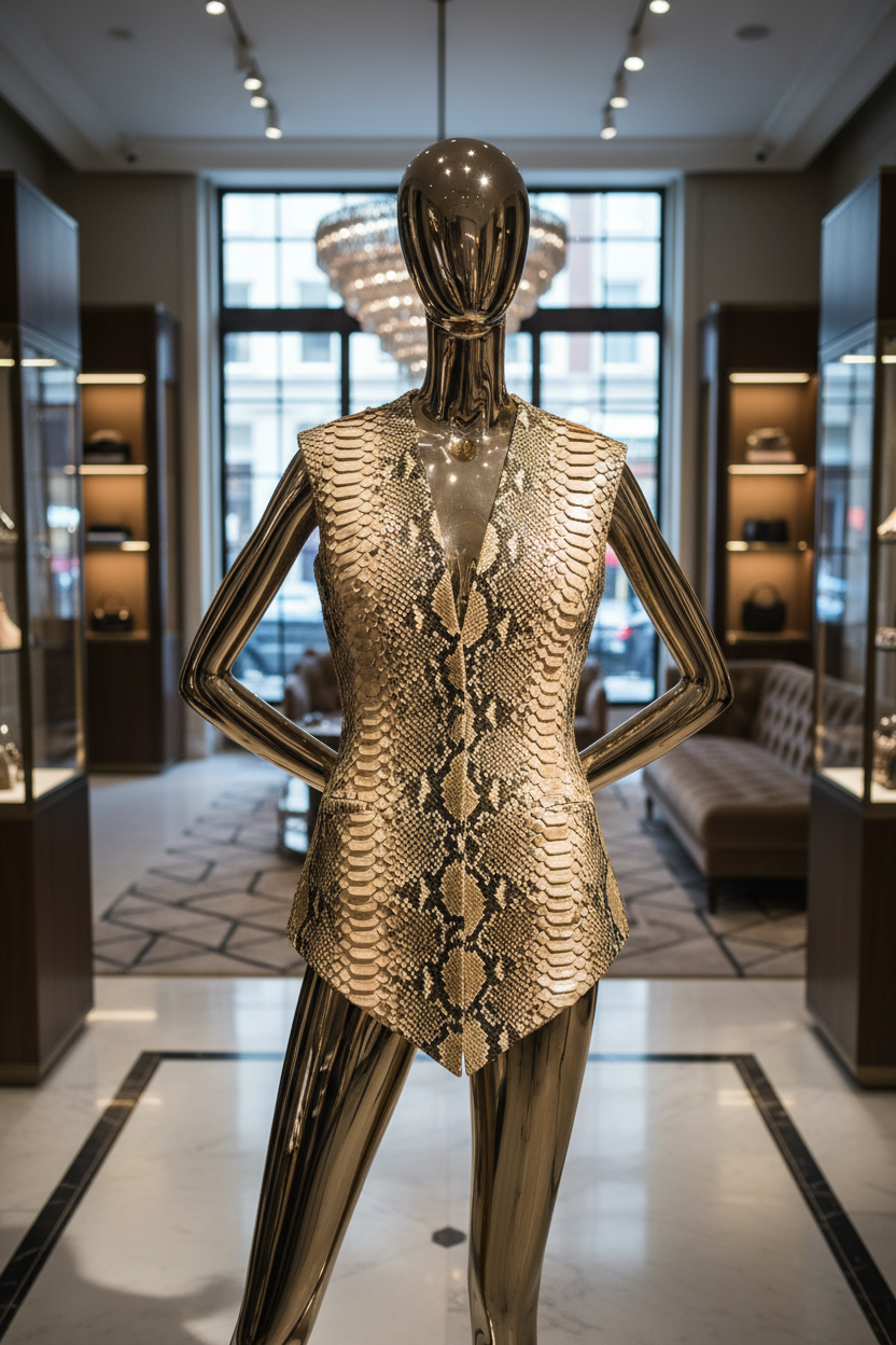 Why Snakeskin Vests Are the Ultimate Luxury Fashion Statement in 2026