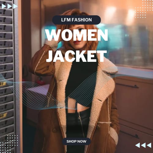 Women Jacket - Python Jacket by LFM Fashion