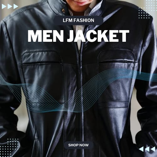 Men Jacket - Python Jacket by LFM Fashion