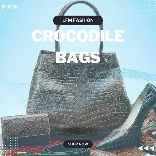 Crocodile Bags - LFM Fashion