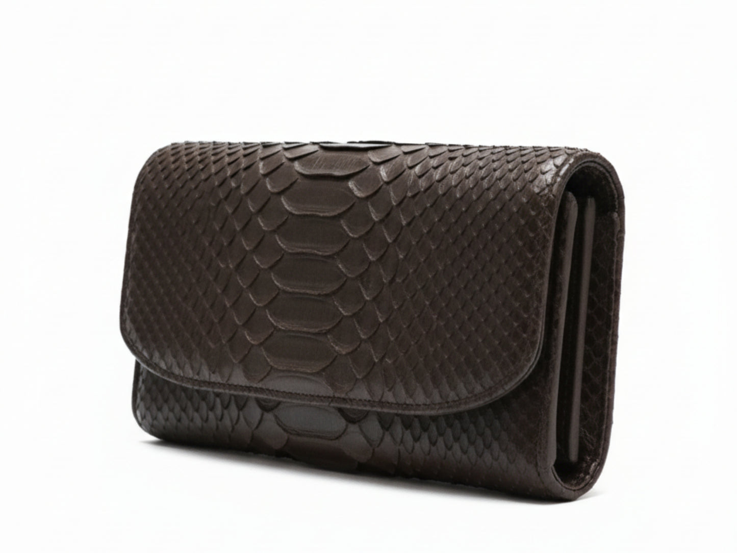 Luxury Genuine Python Snakeskin Wallet for Women: Exotic Skin Purse Gift