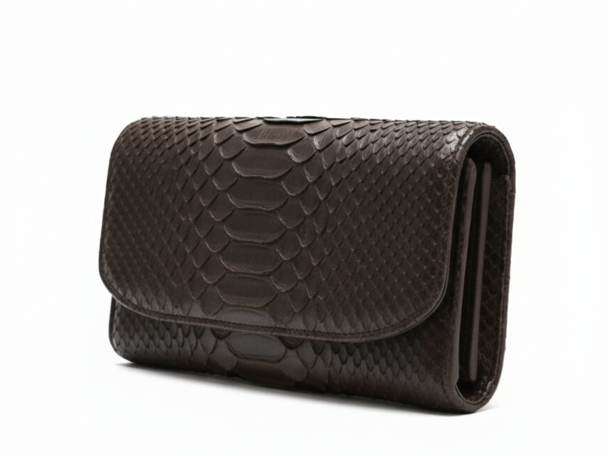 Luxury Genuine Python Snakeskin Wallet for Women: Exotic Skin Purse Gift